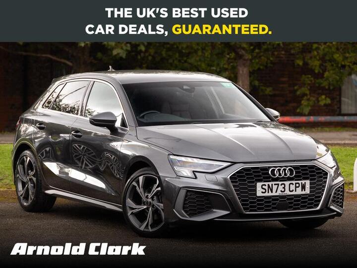 Audi A3 1.0 TFSI 30 S Line Sportback S Tronic Euro 6 (s/s) 5dr