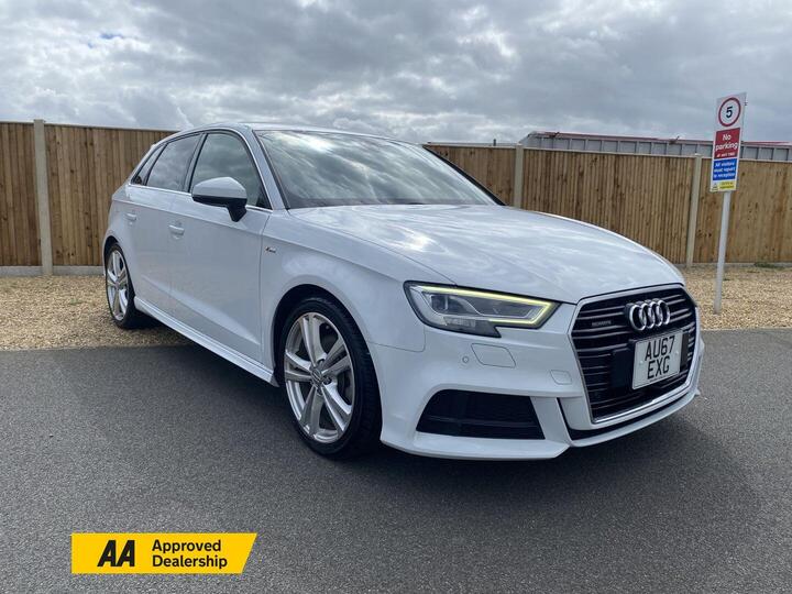 Audi A3 2.0 TFSI Sport Sportback S Tronic Quattro Euro 6 (s/s) 5dr