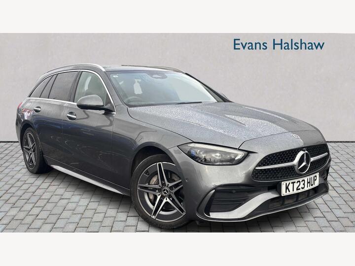 Mercedes-Benz C Class 2.0 C300e 25.4kWh AMG Line (Premium Plus) G-Tronic+ Euro 6 (s/s) 5dr