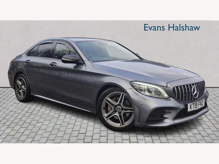 Mercedes-Benz C Class 1.5 C200 MHEV EQ Boost AMG Line (Premium) G-Tronic+ Euro 6 (s/s) 4dr