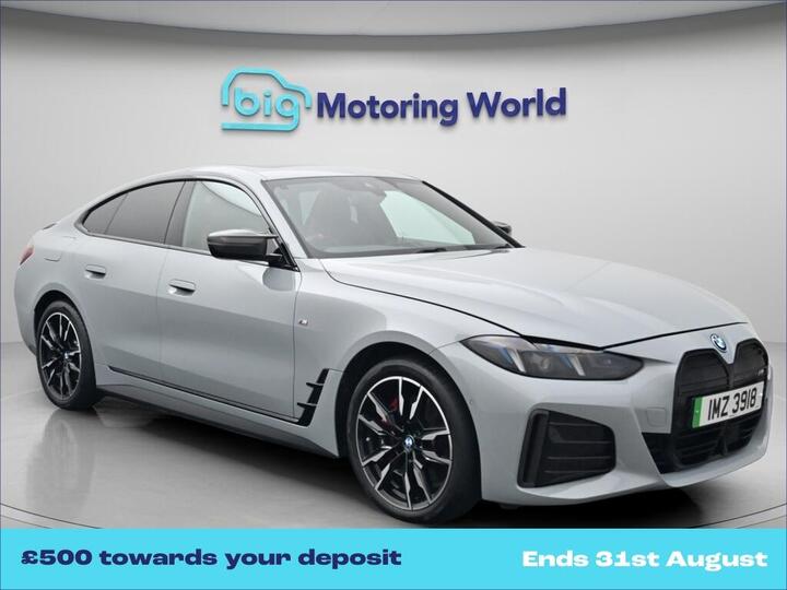 BMW I4 M50 83.9kWh Gran Coupe Auto 4WD 5dr