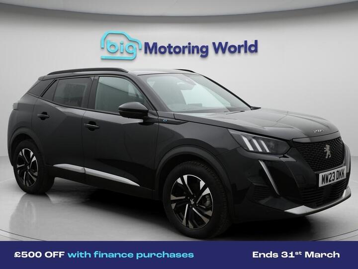 Peugeot E-2008 50kWh GT Auto 5dr (7kW Charger)