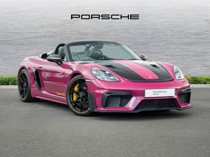 Porsche 718 Spyder 4.0 RS Spyder PDK Euro 6 (s/s) 2dr Porsche 718 Spyder 4.0 RS Spyder PDK Euro 6 (s/s) 2dr