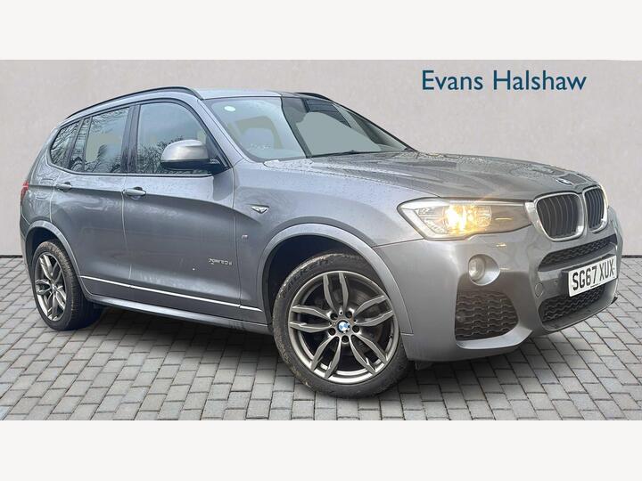 BMW X3 DIESEL ESTATE 2.0 20d M Sport Auto XDrive Euro 6 (s/s) 5dr