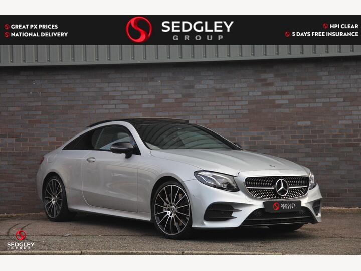Mercedes-Benz E Class 2.0 E350 AMG Line (Premium Plus) G-Tronic+ Euro 6 (s/s) 2dr