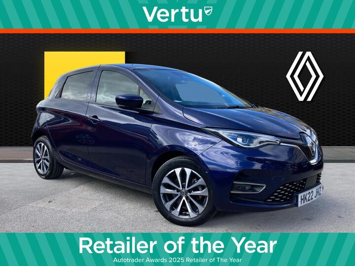 Renault Zoe R135 EV50 52kWh GT Line + Auto 5dr (Rapid Charge)