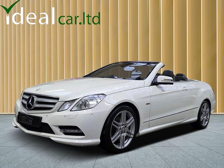 Mercedes-Benz E Class 2.1 E220 CDI BlueEfficiency Sport Cabriolet G-Tronic+ Euro 5 (s/s) 2dr