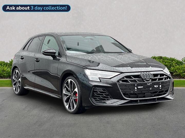 Audi A3 2.0 TFSI Black Edition Sportback S Tronic Quattro Euro 6 (s/s) 5dr