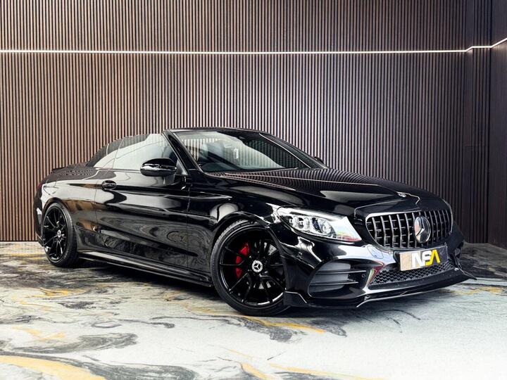 Mercedes-Benz C CLASS 1.5 C200 MHEV AMG Line (Premium) Cabriolet G-Tronic+ Euro 6 (s/s) 2dr