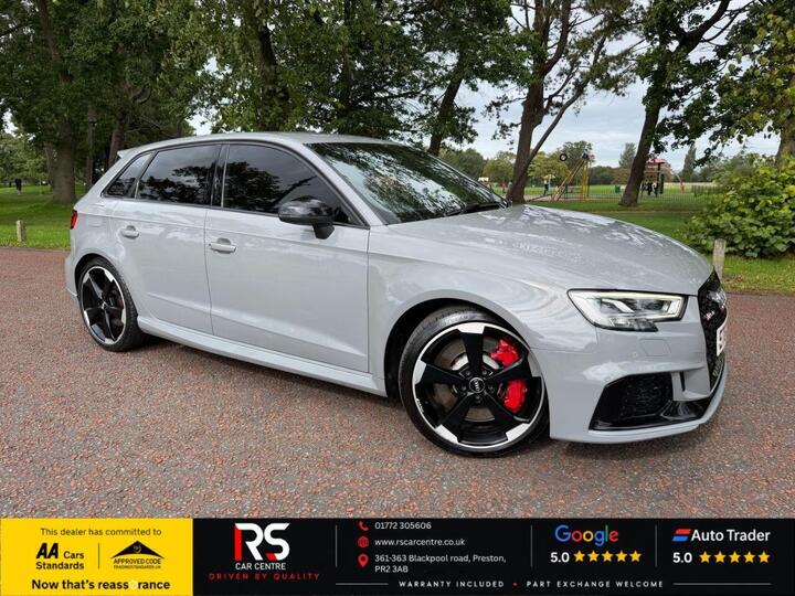 Audi RS3 2.5 TFSI Sportback S Tronic Quattro Euro 6 (s/s) 5dr