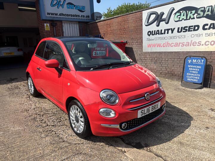 Fiat 500 1.2 Lounge Euro 6 (s/s) 3dr