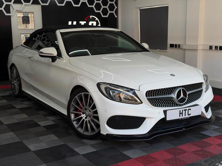 Mercedes-Benz C Class 2.1 C220d AMG Line (Premium Plus) Cabriolet G-Tronic+ Euro 6 (s/s) 2dr