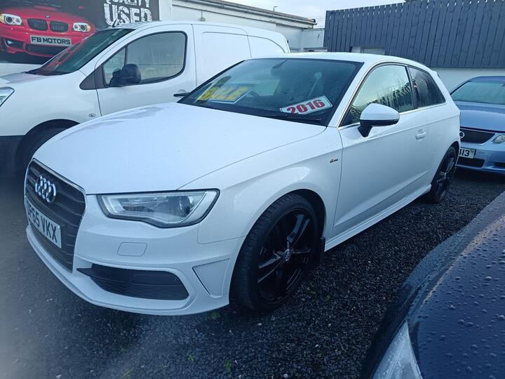 Audi A3 2.0 TDI S Line Euro 6 (s/s) 3dr (Nav)