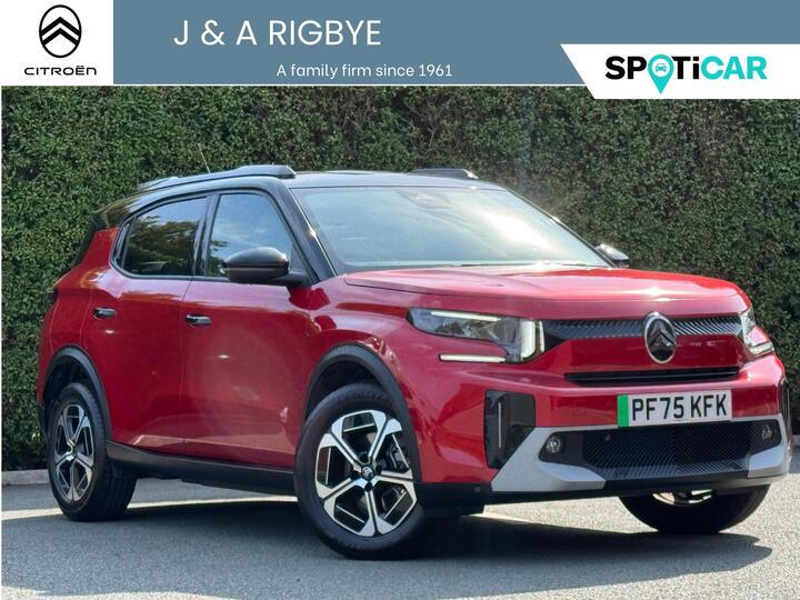 Citroen E-C3 Aircross Extended Range 54kWh MAX Auto 5dr (7.4kW Charger)