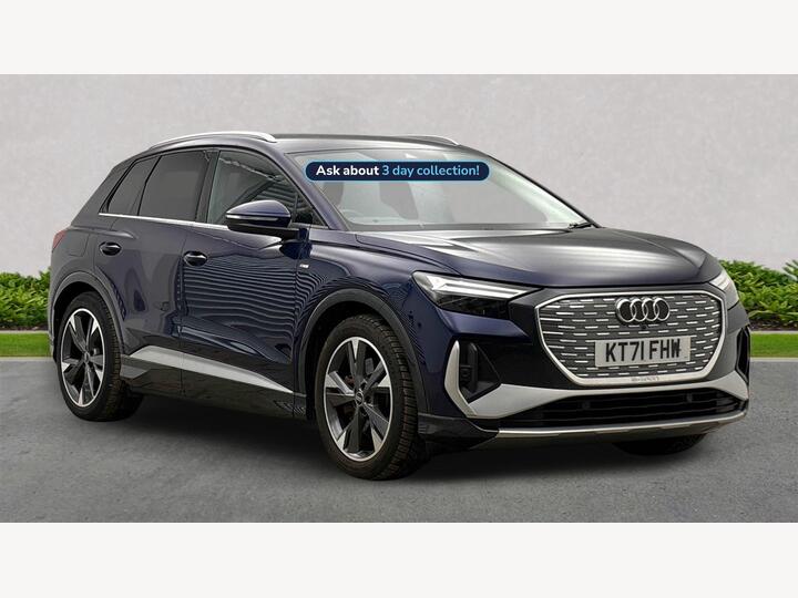 Audi Q4 40 S Line Auto 5dr 82kWh Audi Q4 40 S Line Auto 5dr 82kWh