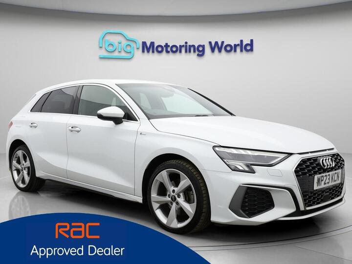 Audi A3 1.4 TFSIe 40 S Line Sportback S Tronic Euro 6 (s/s) 5dr 13kWh