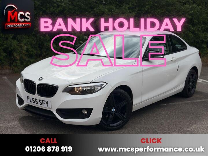 BMW 2 SERIES 2.0 218d Sport Euro 6 (s/s) 2dr