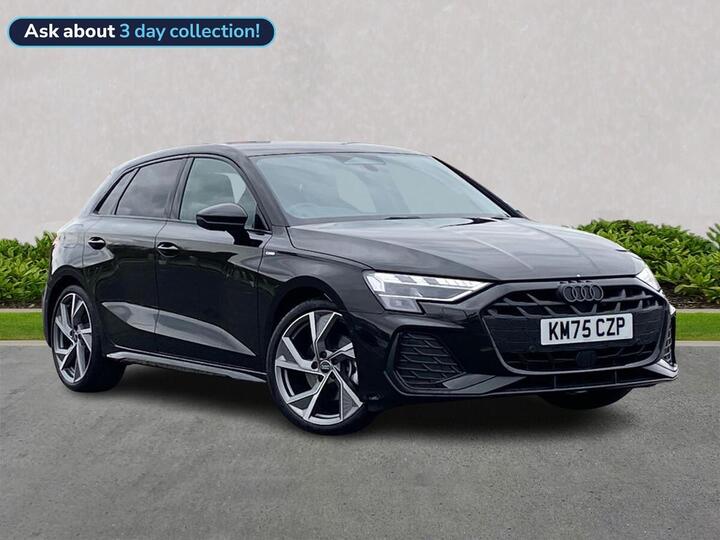 Audi A3 1.5 TFSI Black Edition Sportback S Tronic Euro 6 (s/s) 5dr