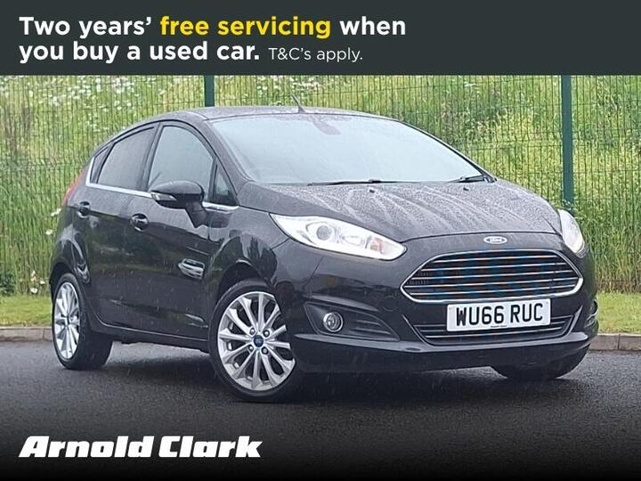 Ford Fiesta 1.0T EcoBoost Titanium X Euro 6 (s/s) 5dr