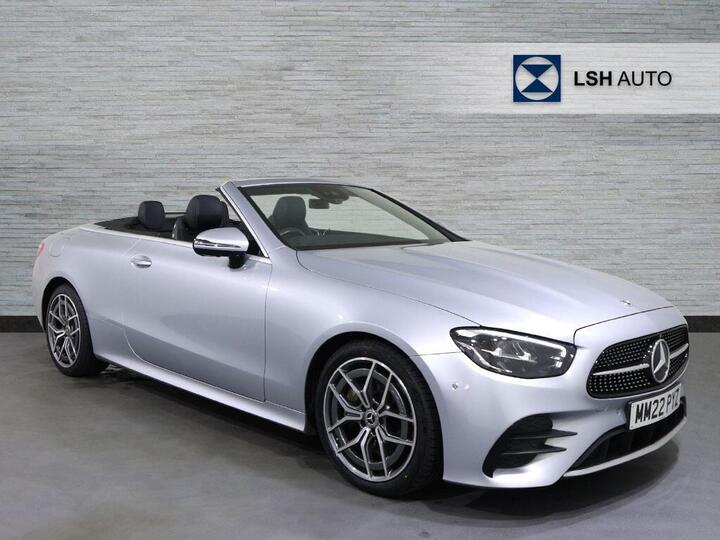 Mercedes-Benz E Class 2.0 E300h MHEV AMG Line (Premium) Cabriolet G-Tronic+ Euro 6 (s/s) 2dr Mercedes-Benz E Class 2.0 E300h MHEV AMG Line (Premium) Cabriolet G-Tronic+ Euro 6 (s/s) 2dr