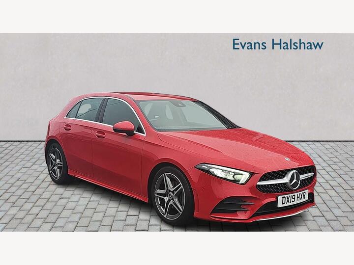 Mercedes-Benz A CLASS DIESEL HATCHBACK 1.5 A180d AMG Line (Executive) 7G-DCT Euro 6 (s/s) 5dr Mercedes-Benz A CLASS DIESEL HATCHBACK 1.5 A180d AMG Line (Executive) 7G-DCT Euro 6 (s/s) 5dr