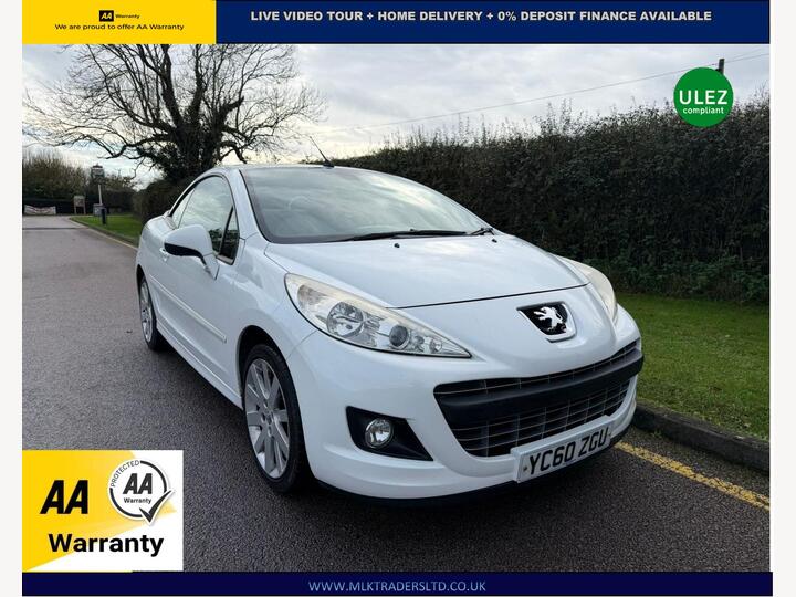 Peugeot 207 CC 1.6 VTi GT Euro 5 2dr Peugeot 207 CC 1.6 VTi GT Euro 5 2dr