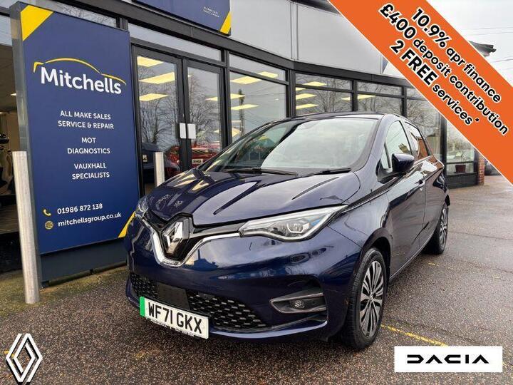Renault ZOE R135 EV50 52kWh Riviera Auto 5dr (Rapid Charge)