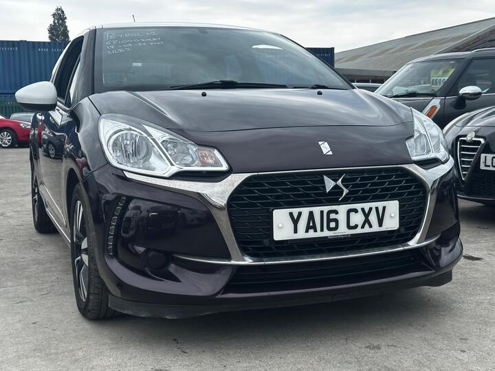 DS AUTOMOBILES DS 3 1.2 PureTech Chic Euro 6 3dr