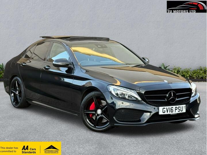 Mercedes-Benz C Class 2.1 C250d AMG Line (Premium Plus) 7G-Tronic+ Euro 6 (s/s) 4dr