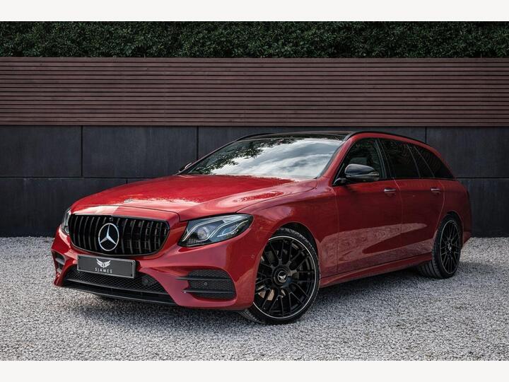Mercedes-Benz E-CLASS 2.0 E220d AMG Line Night Edition (Premium Plus) G-Tronic+ Euro 6 (s/s) 5dr Mercedes-Benz E-CLASS 2.0 E220d AMG Line Night Edition (Premium Plus) G-Tronic+ Euro 6 (s/s) 5dr