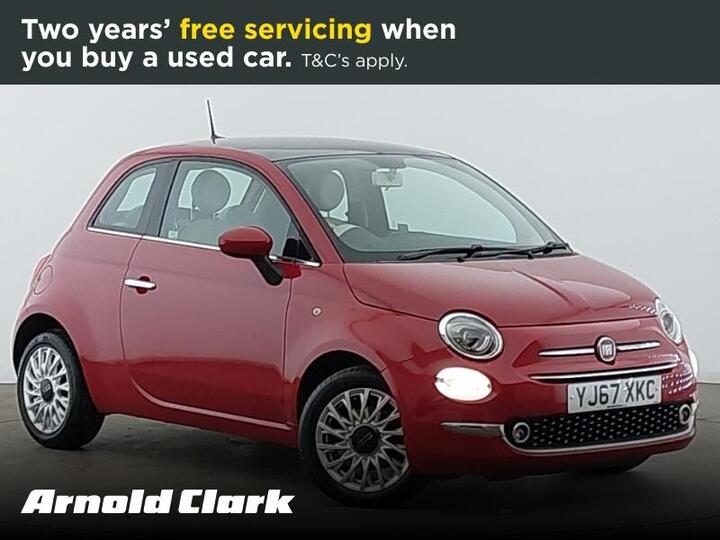 Fiat 500 1.2 Lounge Euro 6 (s/s) 3dr