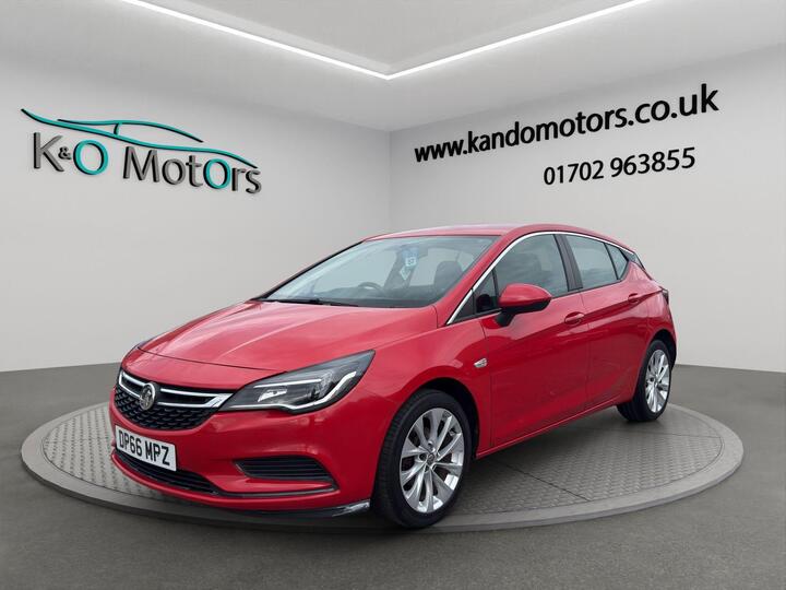 Vauxhall Astra 1.0i Turbo EcoFLEX Tech Line Euro 6 (s/s) 5dr