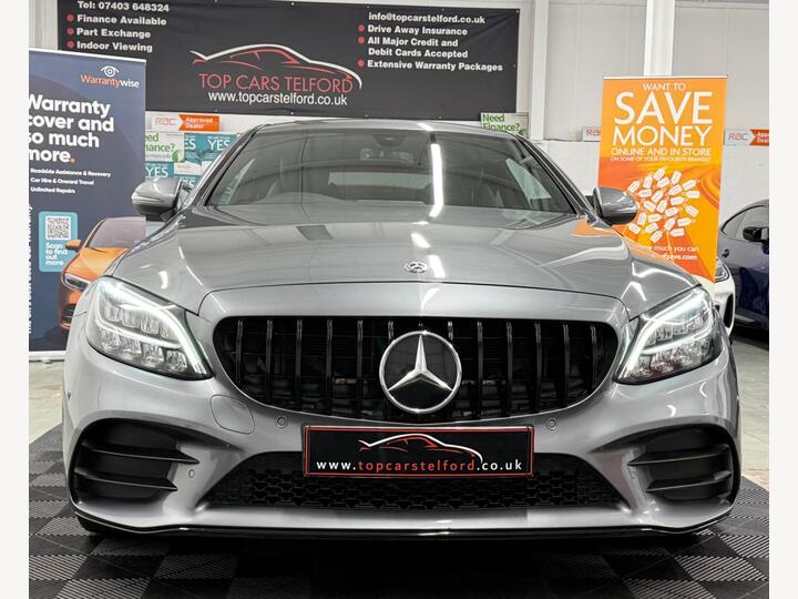 Mercedes-Benz C Class 2.0 C220d AMG Line G-Tronic+ Euro 6 (s/s) 2dr