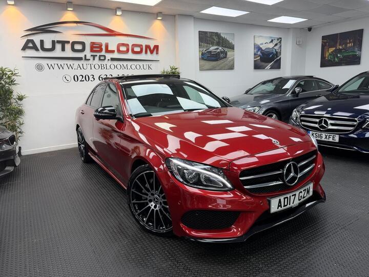 Mercedes-Benz C Class 2.0 C200 AMG Line (Premium Plus) G-Tronic+ Euro 6 (s/s) 4dr