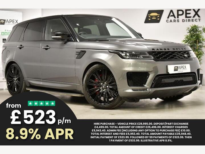 Land Rover Range Rover Sport 2.0 P400e 13.1kWh Autobiography Dynamic Auto 4WD Euro 6 (s/s) 5dr