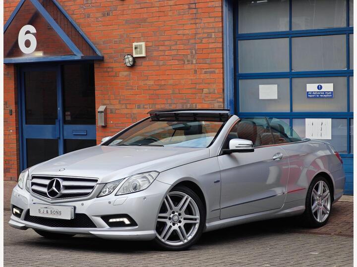 Mercedes-Benz E Class 3.0 E350 CDI V6 BlueEfficiency Sport Cabriolet G-Tronic Euro 5 2dr