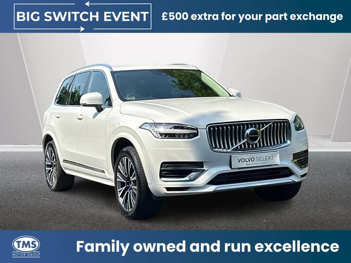 Volvo XC90 2.0h T8 Recharge 18.8kWh Core Auto 4WD Euro 6 (s/s) 5dr