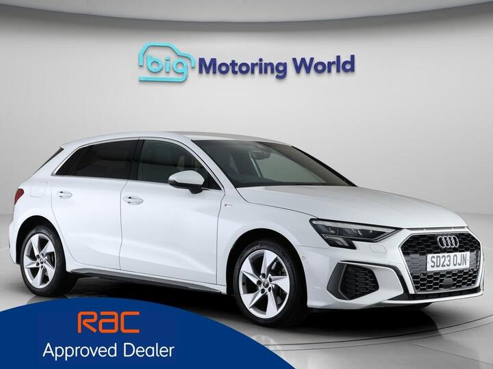 Audi A3 1.4 TFSIe 40 S Line Sportback S Tronic Euro 6 (s/s) 5dr 13kWh