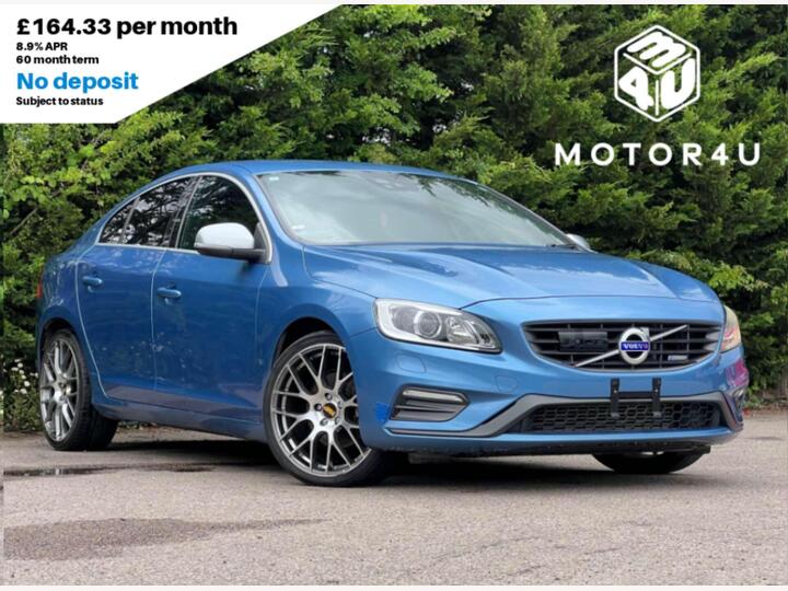 Volvo S60 1.6 T4 R-Design Lux Nav Powershift Euro 5 4dr