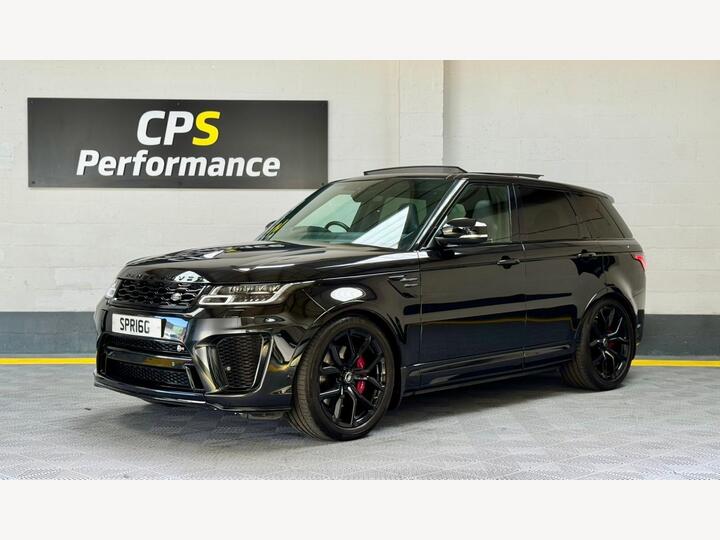 Land Rover Range Rover Sport 5.0 P575 V8 SVR Auto 4WD Euro 6 (s/s) 5dr Land Rover Range Rover Sport 5.0 P575 V8 SVR Auto 4WD Euro 6 (s/s) 5dr