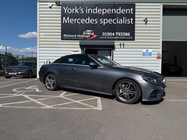 Mercedes-Benz E Class 3.0 E400 V6 AMG Line (Premium Plus) Cabriolet G-Tronic+ 4MATIC Euro 6 (s/s) 2dr