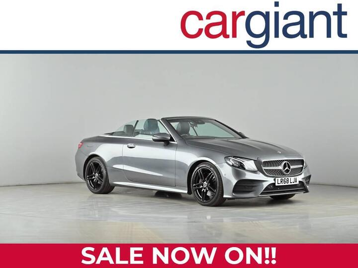 Mercedes-Benz E Class 2.0 E220d AMG Line (Premium) Cabriolet G-Tronic+ Euro 6 (s/s) 2dr