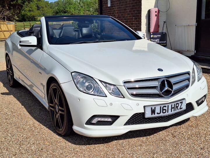 Mercedes-Benz E Class 2.1 E220 CDI BlueEfficiency Sport Cabriolet Euro 5 (s/s) 2dr