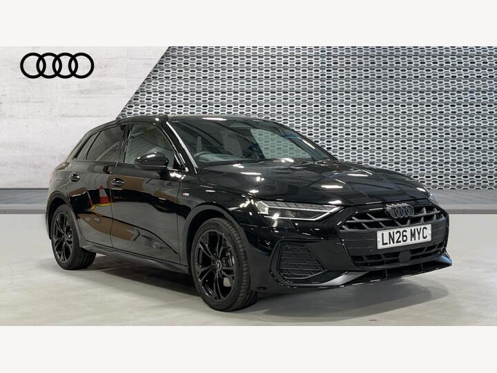 Audi A3 1.5 TFSIe Black Edition Sportback S Tronic Euro 6 (s/s) 5dr 17.9kWh