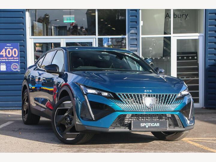 Peugeot 408 1.6 12.4kWh GT Fastback E-EAT Euro 6 (s/s) 5dr Peugeot 408 1.6 12.4kWh GT Fastback E-EAT Euro 6 (s/s) 5dr