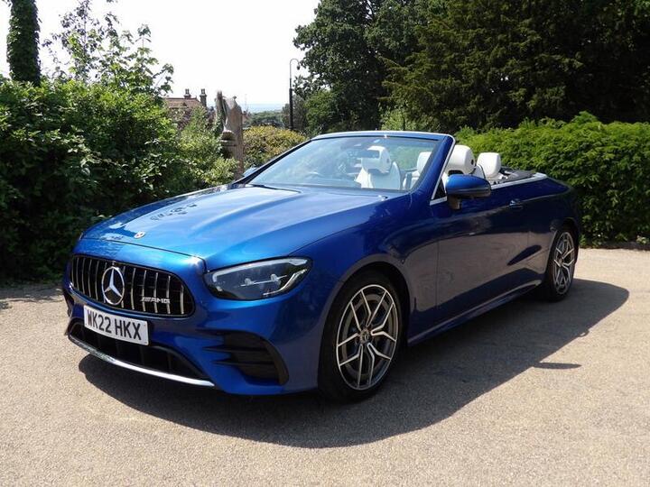 Mercedes-Benz E Class 2.0 E220d AMG Line (Premium) Cabriolet G-Tronic+ Euro 6 (s/s) 2dr