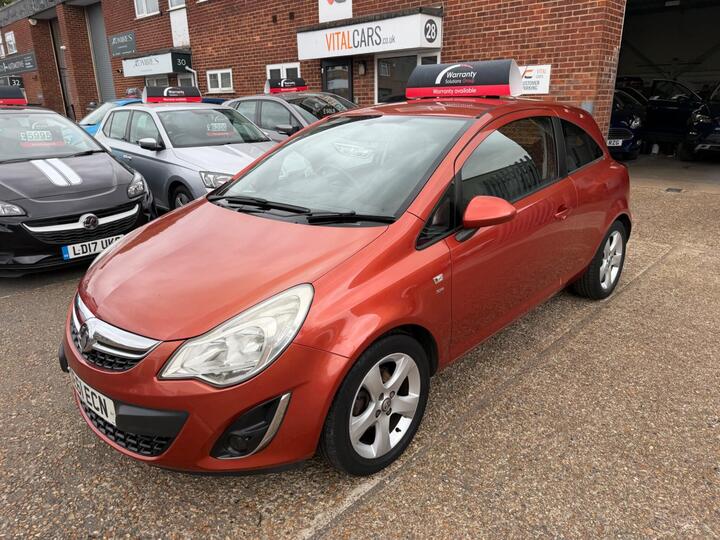 Vauxhall Corsa 1.2i EcoFLEX 16V SXi Euro 5 (s/s) 3dr (A/C)