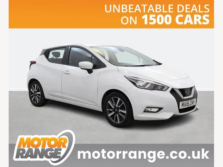 Nissan Micra 1.0 Acenta Limited Edition Euro 6 5dr Nissan Micra 1.0 Acenta Limited Edition Euro 6 5dr