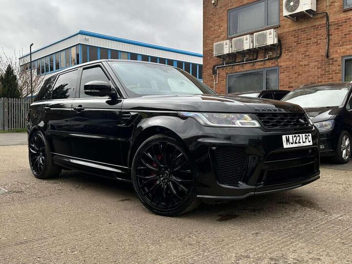 Land Rover Range Rover Sport 5.0 P575 V8 SVR Auto 4WD Euro 6 (s/s) 5dr Land Rover Range Rover Sport 5.0 P575 V8 SVR Auto 4WD Euro 6 (s/s) 5dr