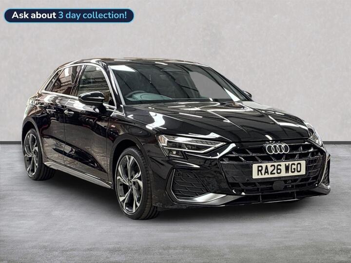 Audi A3 1.5 TFSIe 17.9kWh S Line Sportback S Tronic Euro 6 (s/s) 5dr